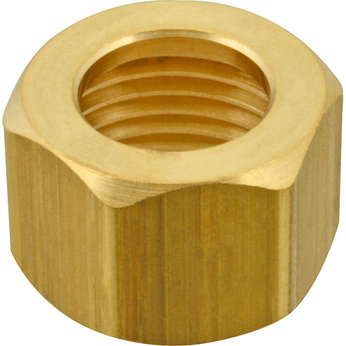 (image for) T&S Brass 63F NUT,TAILPIECE , 1/2" NPT F